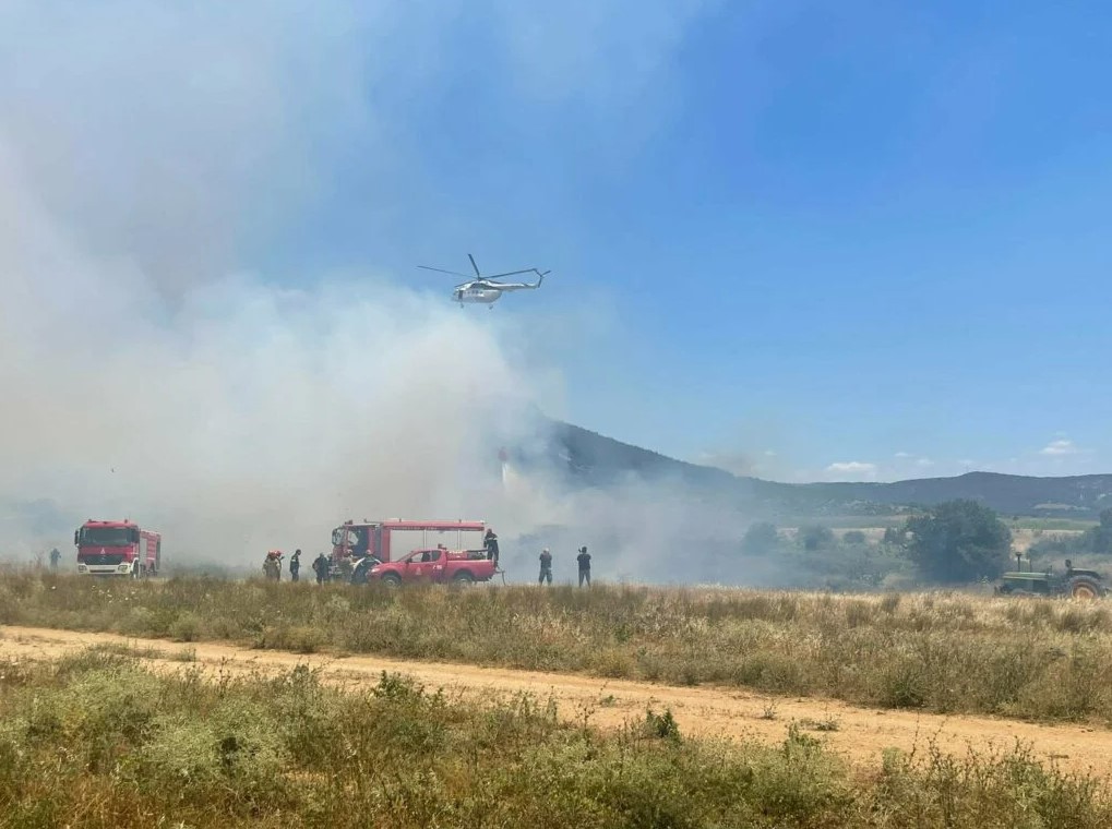  Μεγάλη φωτιά στον Έβρο 