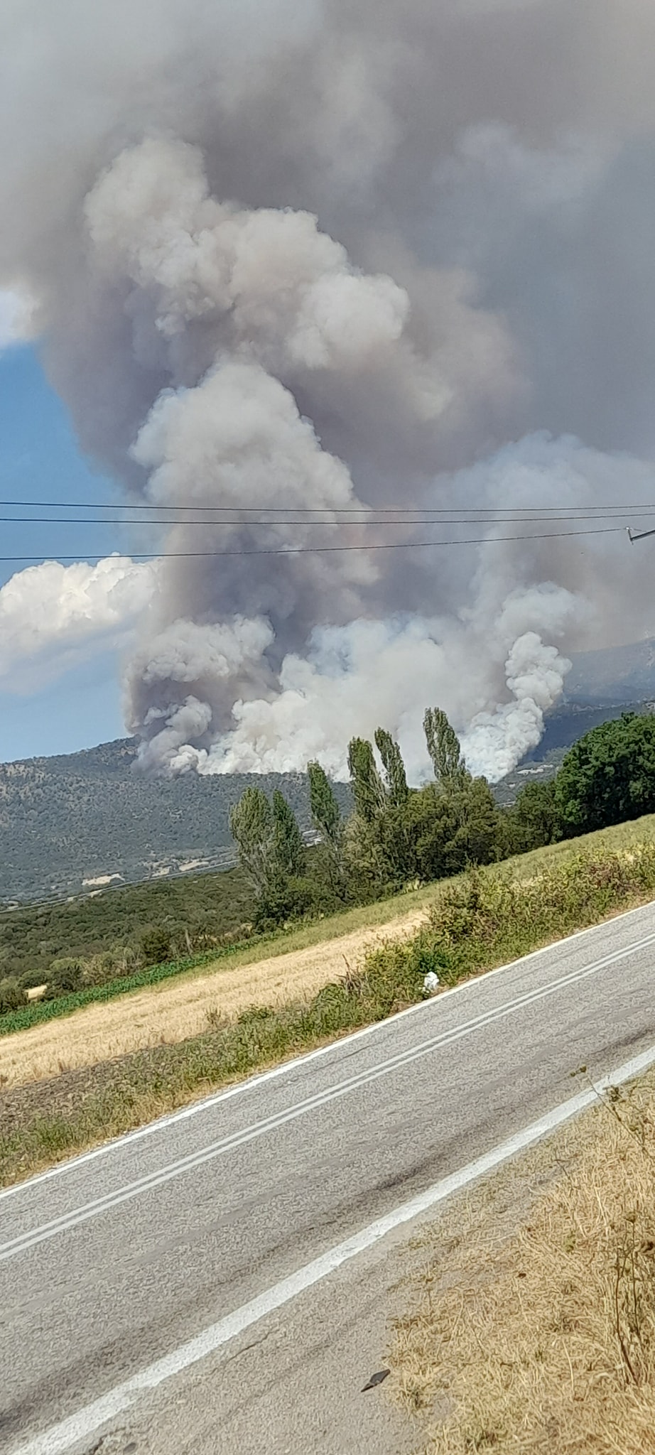 Φωτιά στην Ροδόπη