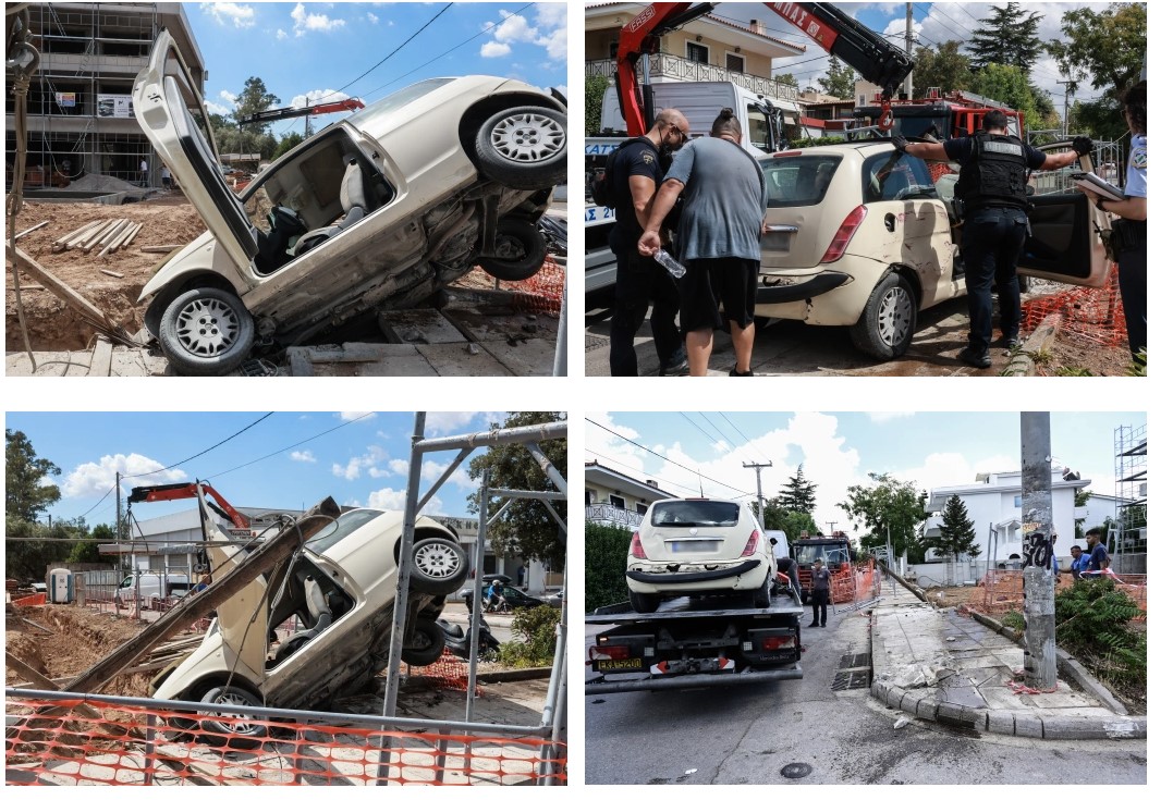 Κηφισιά: Βίντεο-ντοκουμέντο από την επεισοδιακή καταδίωξη κλεμμένου οχήματος