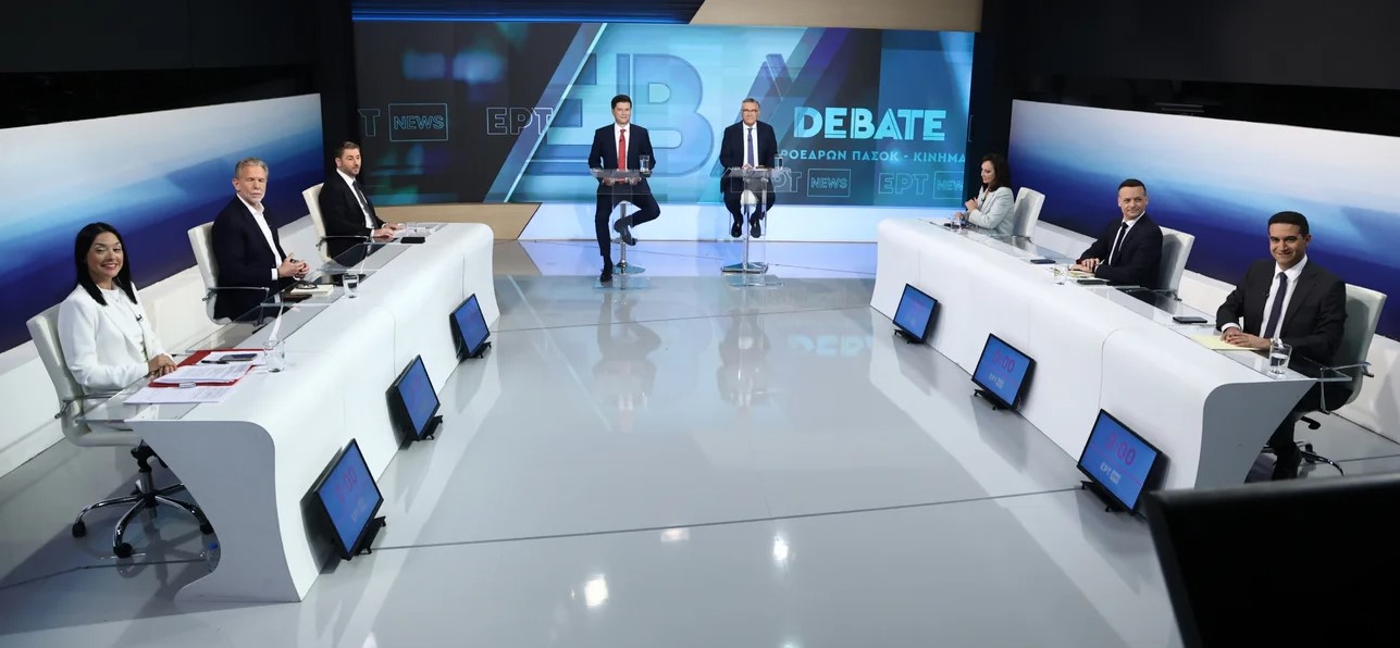 Δείτε live το debate των υποψηφίων του ΠΑΣΟΚ