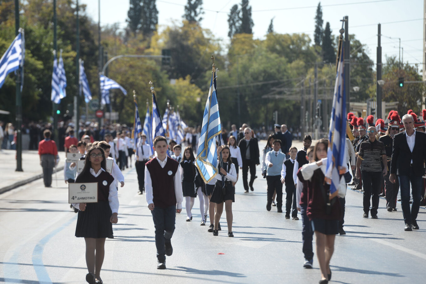 28η Οκτωβρίου: Η μαθητική παρέλαση στην Αθήνα