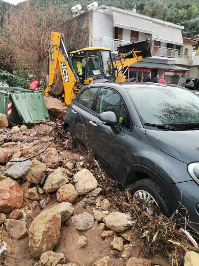 Μεσσηνία: Καταστροφές από την κακοκαιρία στις Κιτριές